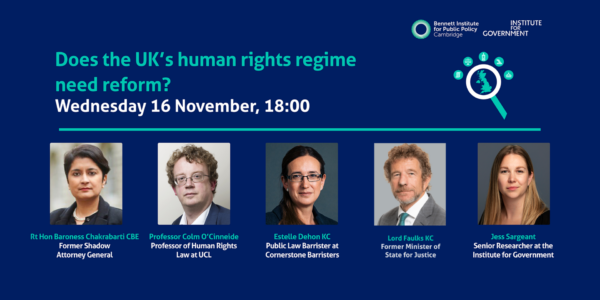 Does the UK’s Human Rights Regime Need Reform?