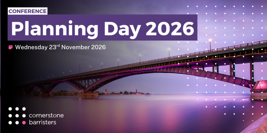 Our annual conference bringing together leading minds in Planning Law